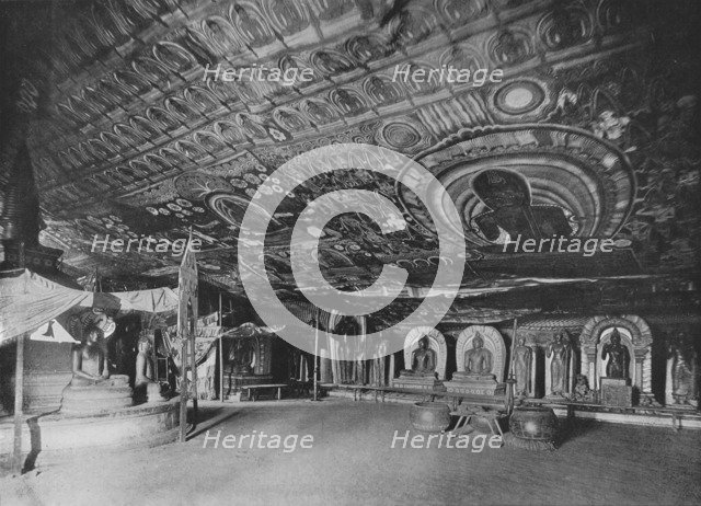 'Rangiri Rock Temple, Dambulla', c1890, (1910). Artist: Alfred William Amandus Plate.