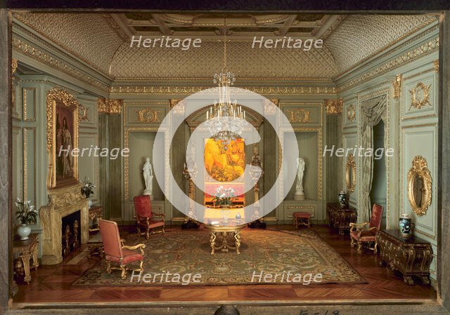 E-18: French Salon of the Louis XIV Period, 1660-1700, United States, c. 1937. Creator: Narcissa Niblack Thorne.