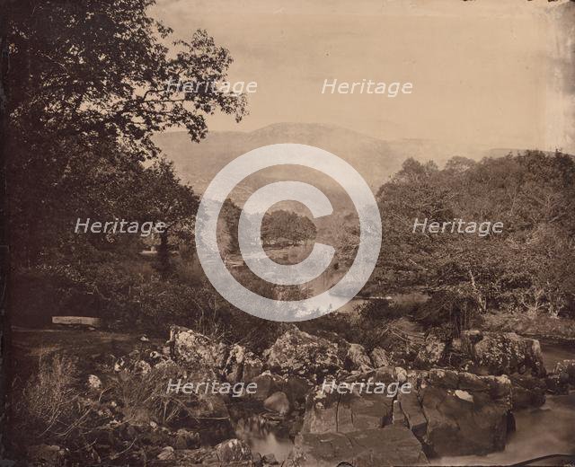 View from the Lawn, Dennicanniby, 1870s. Creator: Vernon Heath (British, 1819-1895).