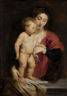 Madonna and Child, ca. 1615-1618. Creator: Peter Paul Rubens.