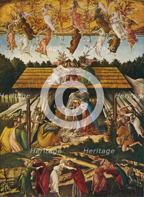 'Mystic Nativity', 1500, (1909). Artist: Sandro Botticelli.