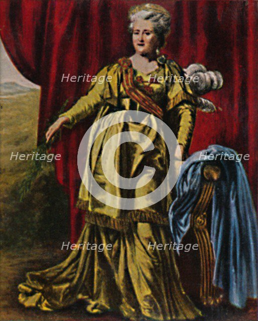 'Kaiserin Katharina II. Von Rußland 1729-1796. - Gemälde von Lewitzky', 1934. Creator: Unknown.