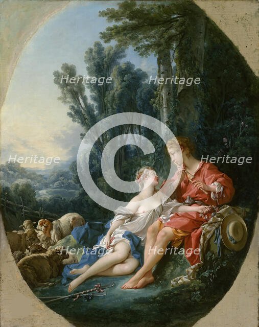 Pastoral Music, 1743. Creator: Boucher, François (1703-1770).