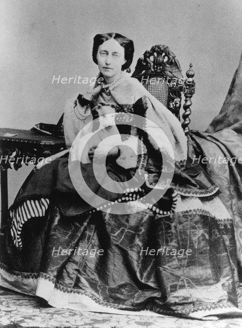 Olga Nikolaevna, Queen of Württemberg, c1860-c1867. Artist: Unknown