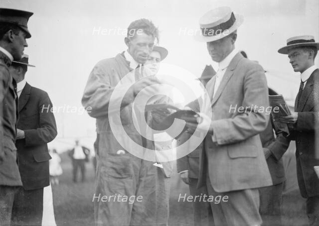 Bleriot Airplane, C. Murvin Wood, 1911. Creator: Harris & Ewing.