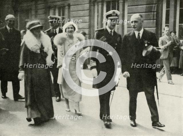 'Their Majesties at Edinburgh During the Jubilee Celebrations of King George V' 1935, 1937. Creator: Unknown.
