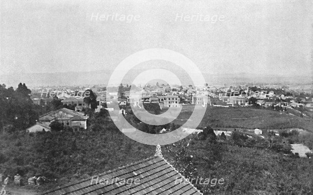 'Vista General da Capital', (General view of the Capital), 1895. Artists: Wilhelm Gaensly, Rudolf Friedrich Fra.