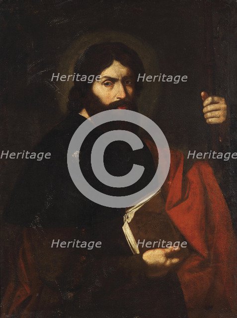 Apostle Saint James the Great. Artist: Ribera, José, de (1591-1652)