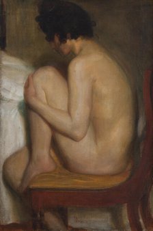 Model, 1901. Creator: Wojciech Weiss.