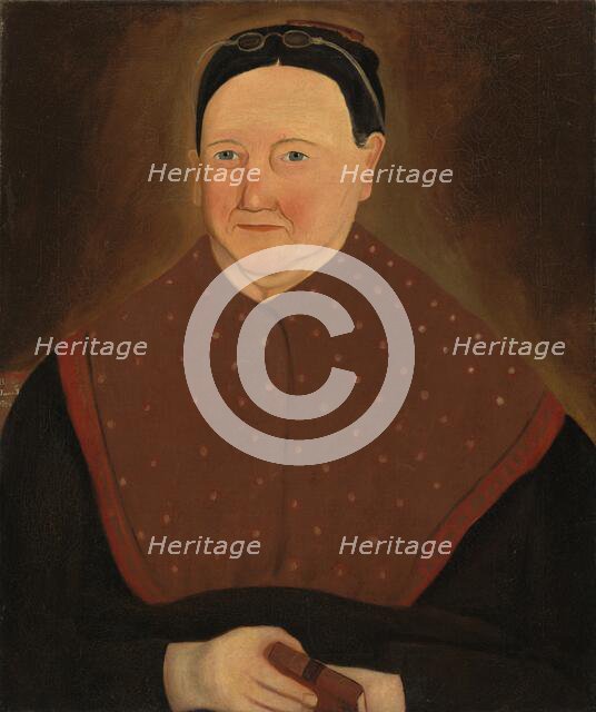 Portrait of an Old Lady, 1848. Creator: J.C. Robinson.