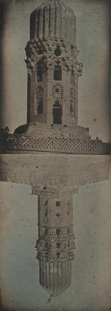 Mosque of Sultan Al-Hakim, Cairo, 1842-44. Creator: Joseph Philibert Girault De Prangey.