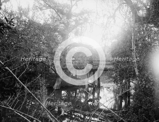 Bridge at Crucitas, between 1880 and 1897. Creator: William H. Jackson.