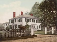 The Emerson House, Concord, c1900. Creator: Unknown.