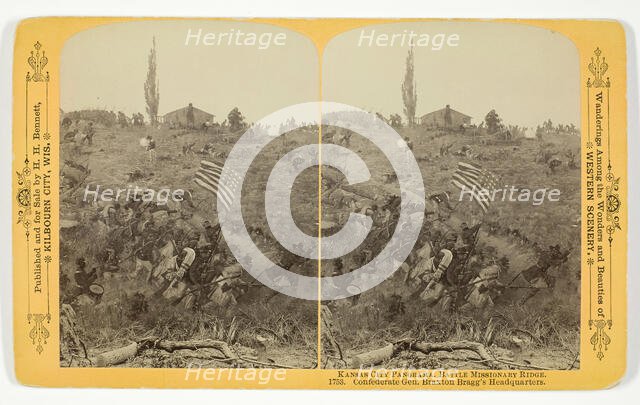 Confederate Gen. Braxton's Bragg's Headquarters, 1889. Creator: Henry Hamilton Bennett.