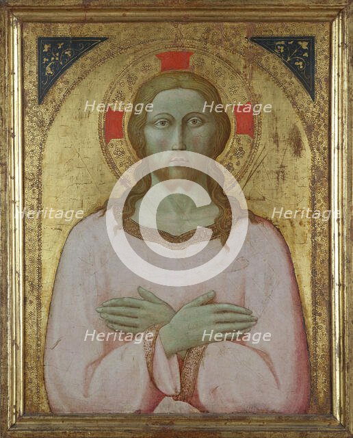 Salvator Mundi (Saviour of the World), 1442-1443. Creator: Sano di Pietro (1406-1481).