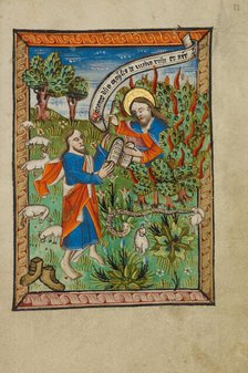 The Burning Bush, about 1480-1490. Creator: Unknown.