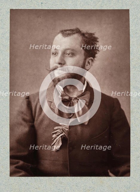 Portrait of Marius Roy (1833-1921), 1882. Creator: Godet, Anatole Louis (1839-1887).