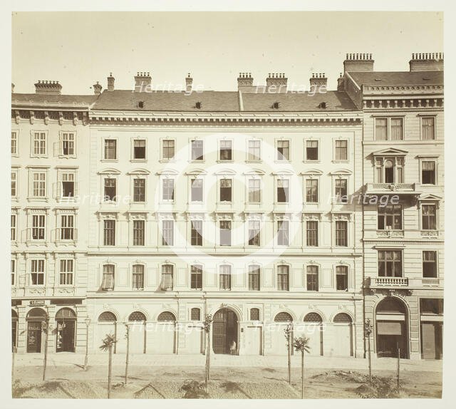 Kärnthner-Ring No. 13, Zinshaus des Herrn J. Montandon, 1860s. Creator: Unknown.