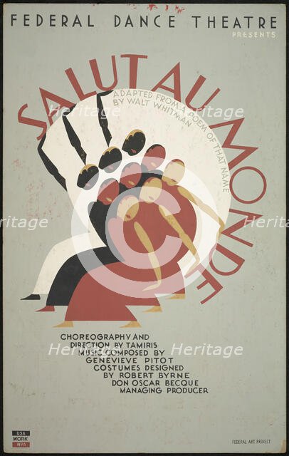 Salut au Monde, New York, 1936. Creator: Unknown.