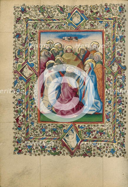 The Ascension; Book of Hours, about 1460. Creator: Unknown.