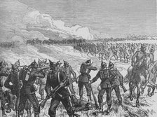 'The Battle of Langensalza', c1890. Artist: Unknown.