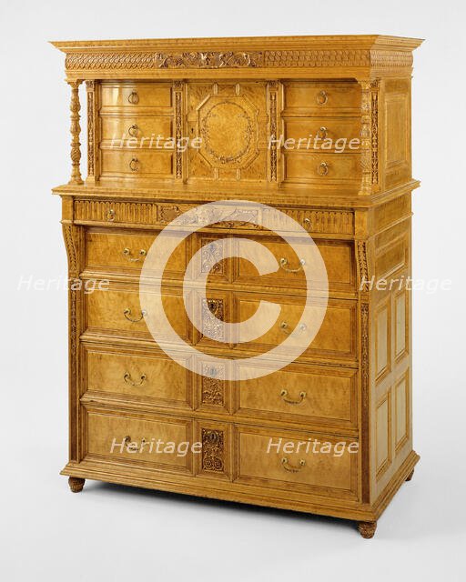 Chest of Drawers, 1878/84. Creator: Unknown.