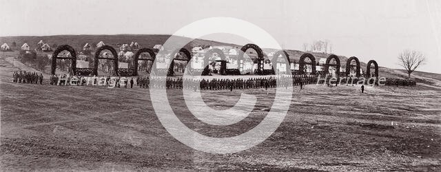 Camp of 44th New York Infantry, 1861-65. Creator: Unknown.