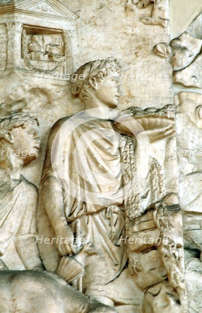 Ara Pacis, Rome, 9 BC. Artist: Unknown