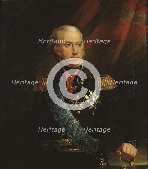 Portrait of King Charles XIII of Sweden (1748-1818).
