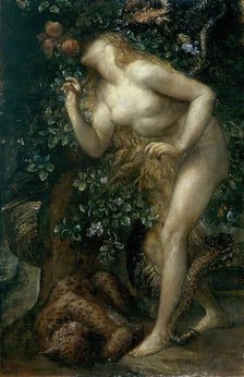 Eve Tempted, 1881. Creator: George Frederick Watts.