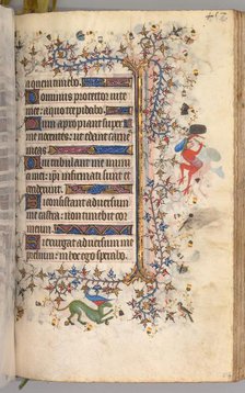 Hours of Charles the Noble, King of Navarre (1361-1425): fol. 223r, Text, c. 1405. Creator: Master of the Brussels Initials and Associates (French).