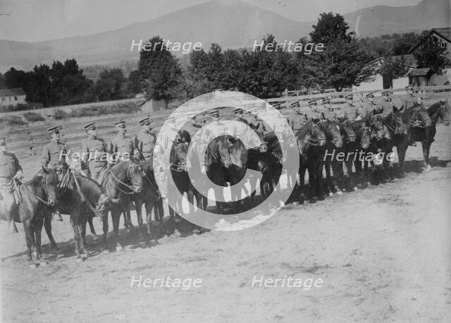 Aqueduct police station, between c1910 and c1915. Creator: Bain News Service.