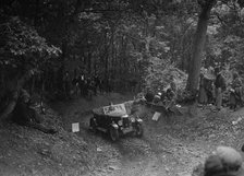 Riley taking part in a motoring trial, c1930s. Artist: Bill Brunell.