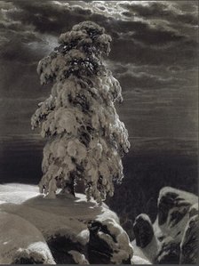 In the wilds of the North, 1890. Creator: Shishkin, Ivan Ivanovich (1832-1898).