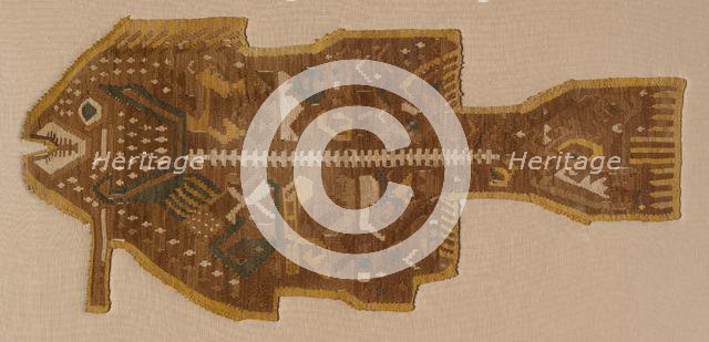 Fish-Shaped Applique, 1400-1532. Creator: Unknown.