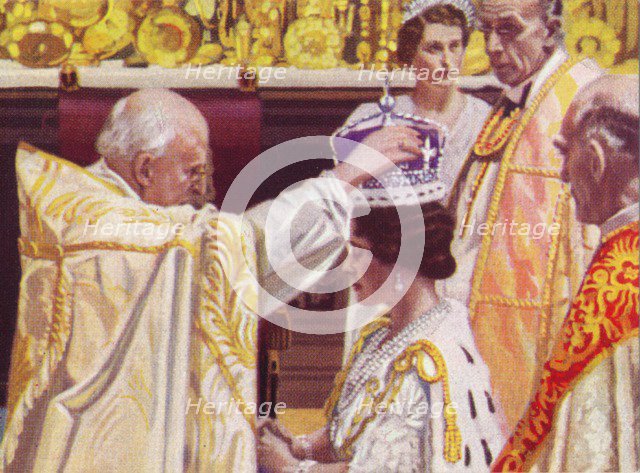 The Coronation of Queen Elizabeth (1900-2002), 1937.  Creator: Unknown.