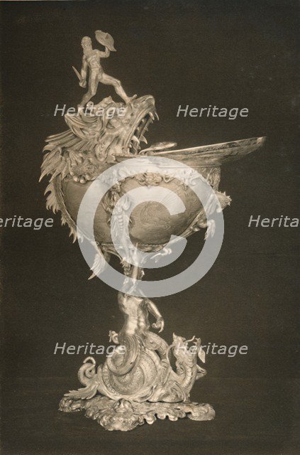 'Nautilus Cup', c16th - 17th century, (1927) . Artists: Edward F Strange, Unknown.