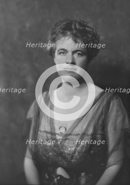 Mrs. Stillman, portrait photograph, 1918 May 26. Creator: Arnold Genthe.