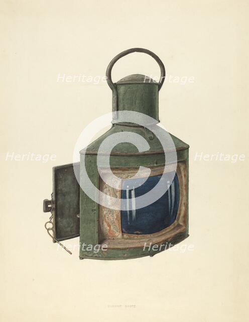 Starboard Light, 1935/1942. Creator: Eugene Bartz.