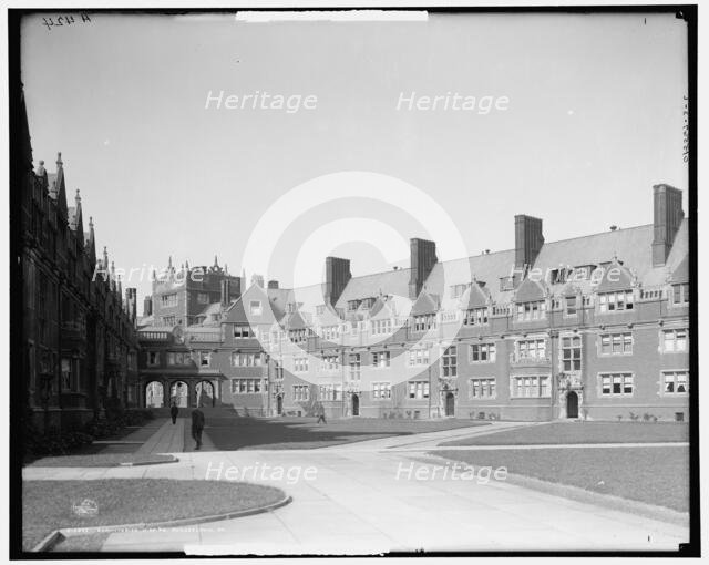 Dormitories, U. of Pa., Philadelphia, Pa., c1908. Creator: Unknown.