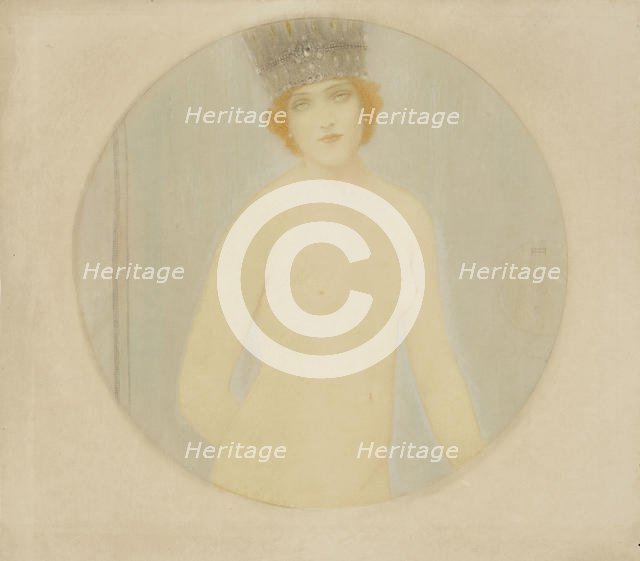 Reine nue, c. 1910. Creator: Khnopff, Fernand (1858-1921).