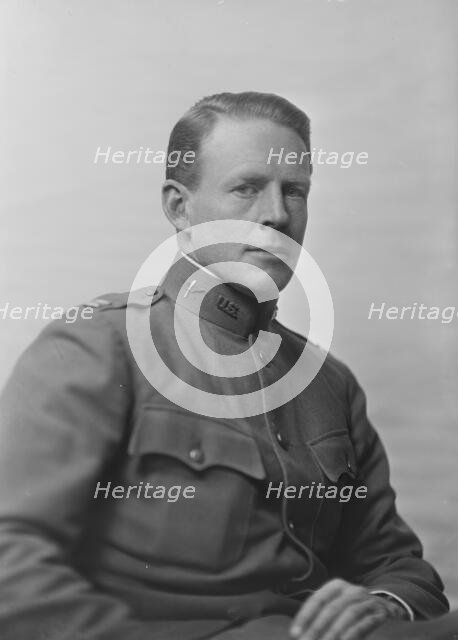Captain Rainsforth, portrait photograph, 1918 Oct. 21. Creator: Arnold Genthe.