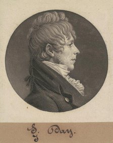 J. Day, 1804. Creator: Charles Balthazar Julien Févret de Saint-Mémin.