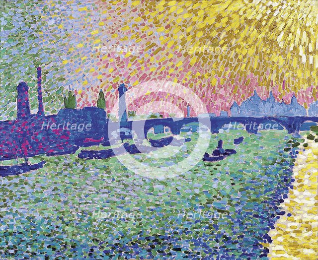 Waterloo Bridge, 1906. Creator: Andre Derain.