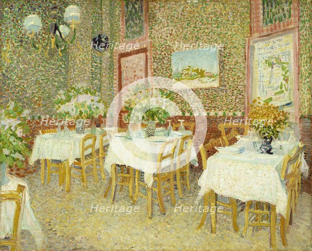 Interior of a Restaurant, 1887.