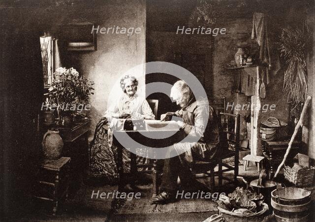 When Day's Work Is Done, Printed 1889-1891. Creator: Henry Peach Robinson.