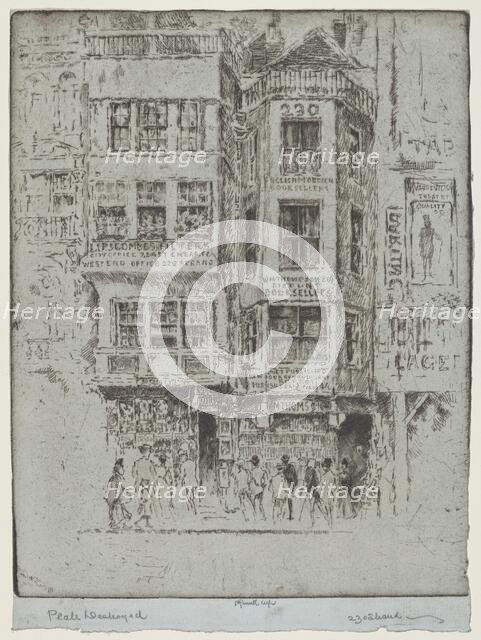 No. 230 Strand, 1903. Creator: Joseph Pennell.