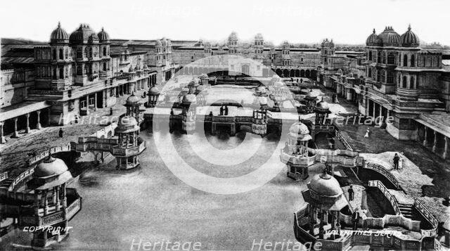 Court of Honour from Congress Hall  -  Franco-British exhibition, London 1908. Creator: Unknown.