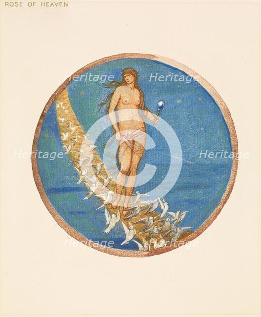 The Flower Book - Rose of Heaven, 1905. Creator: Sir Edward Coley Burne-Jones.