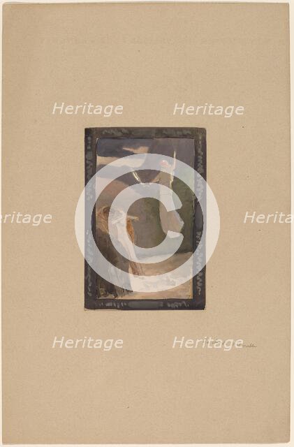 Study for a Panel, 1890/1897. Creator: Charles Sprague Pearce.